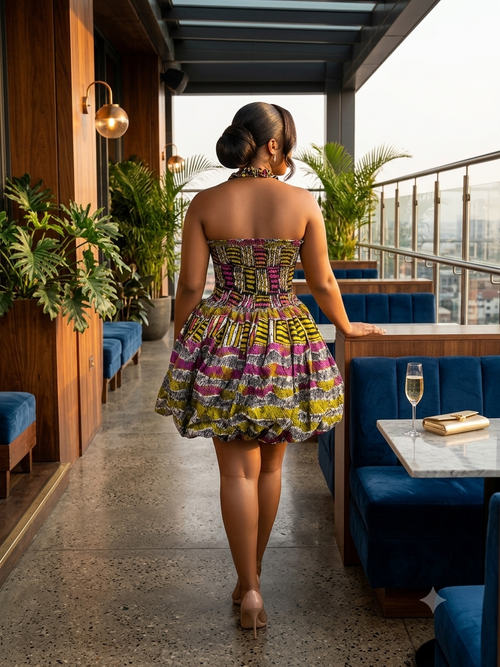 A64B (Ankara Dress)