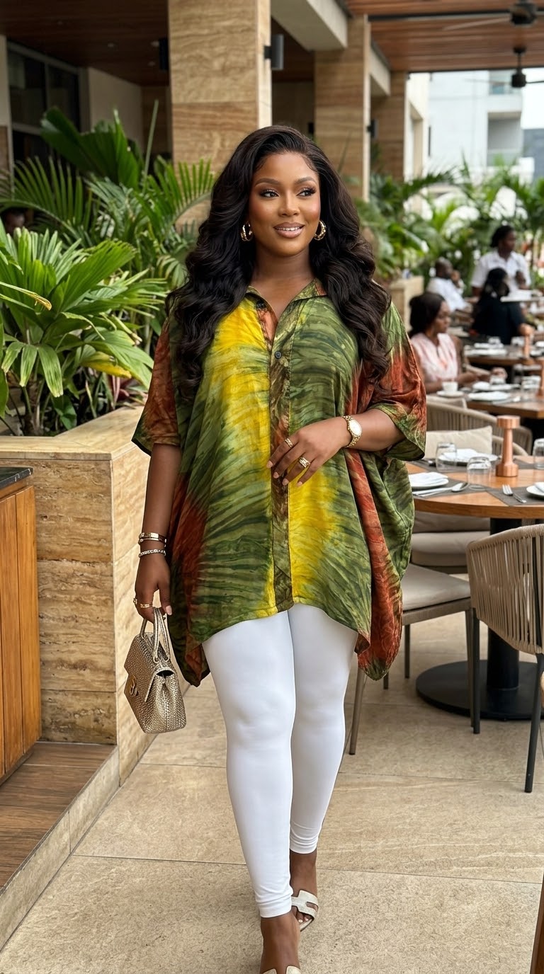 G88H Silk and chiffon set