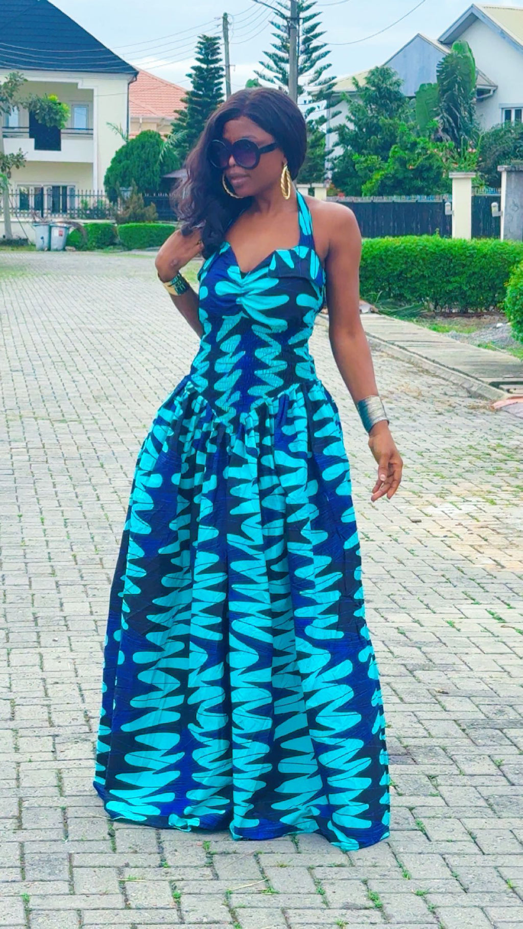 K76L ( Ankara dress )