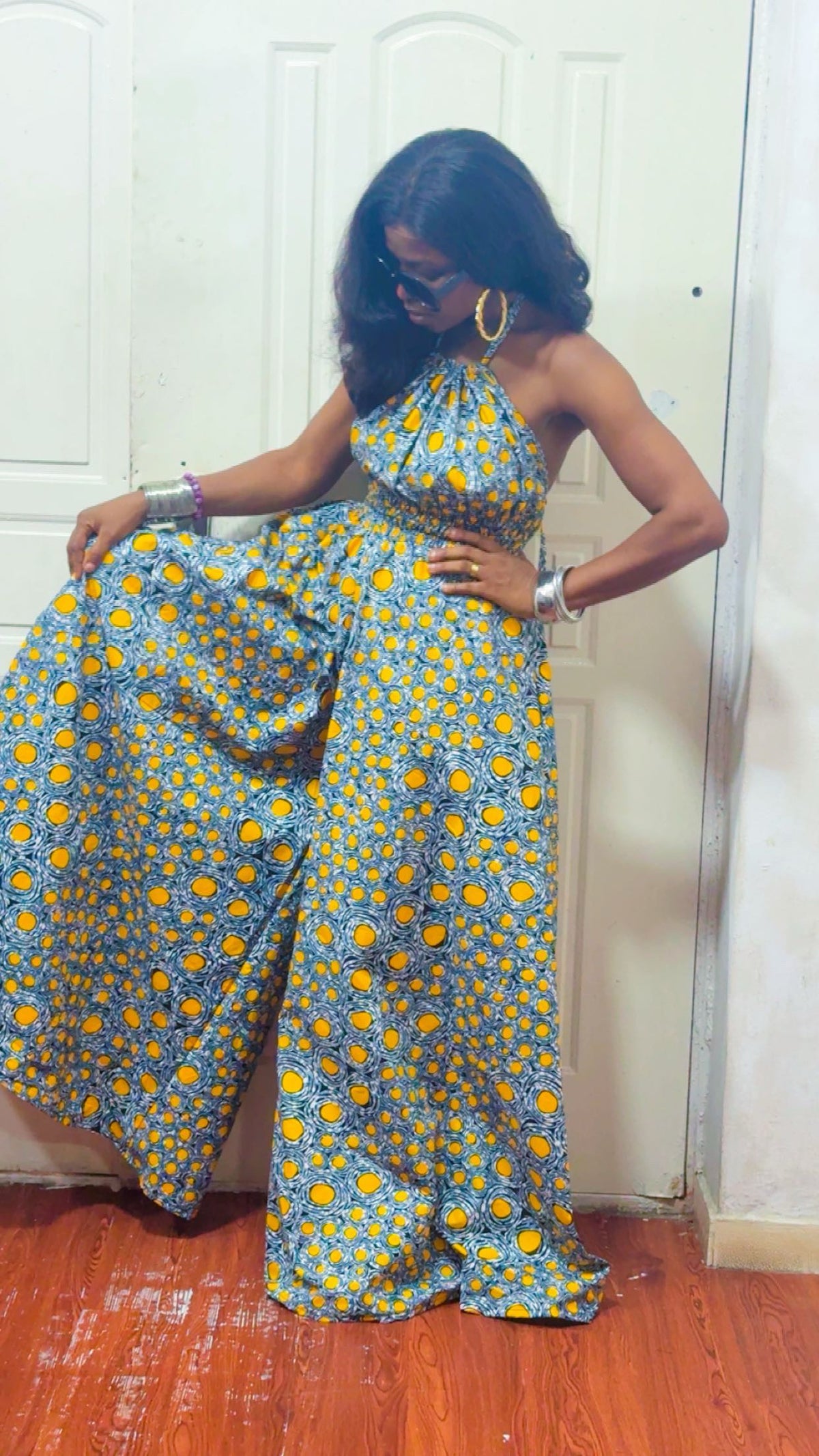 X77Y (Ankara jumpsuit )