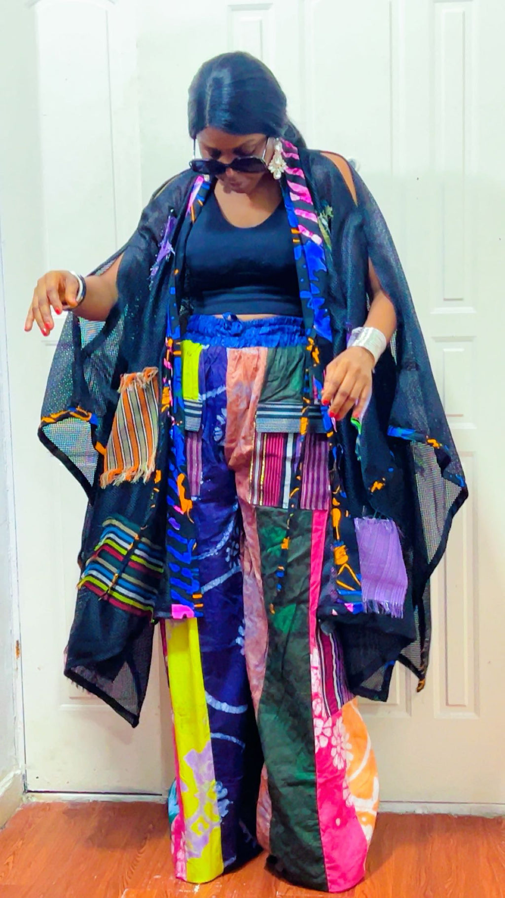 PUU(SET KIMONO AND TROUSER)