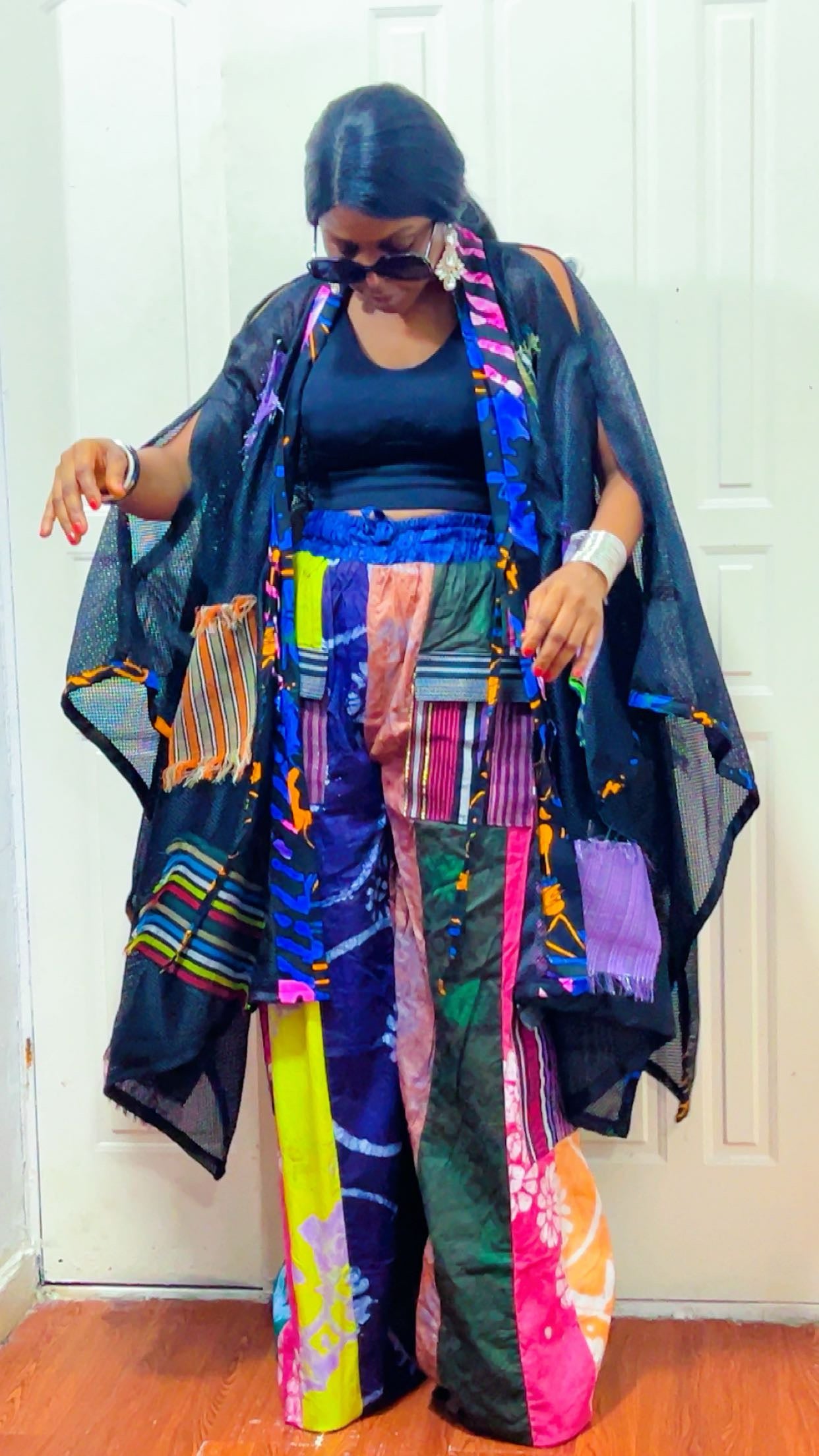 PUU(SET KIMONO AND TROUSER)