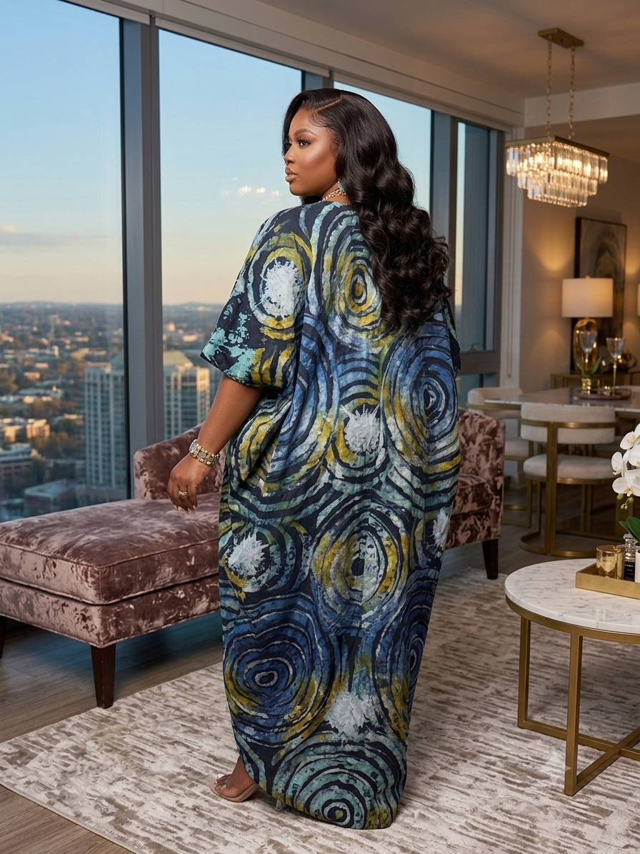 L60M (Big Adire Bubu dress)