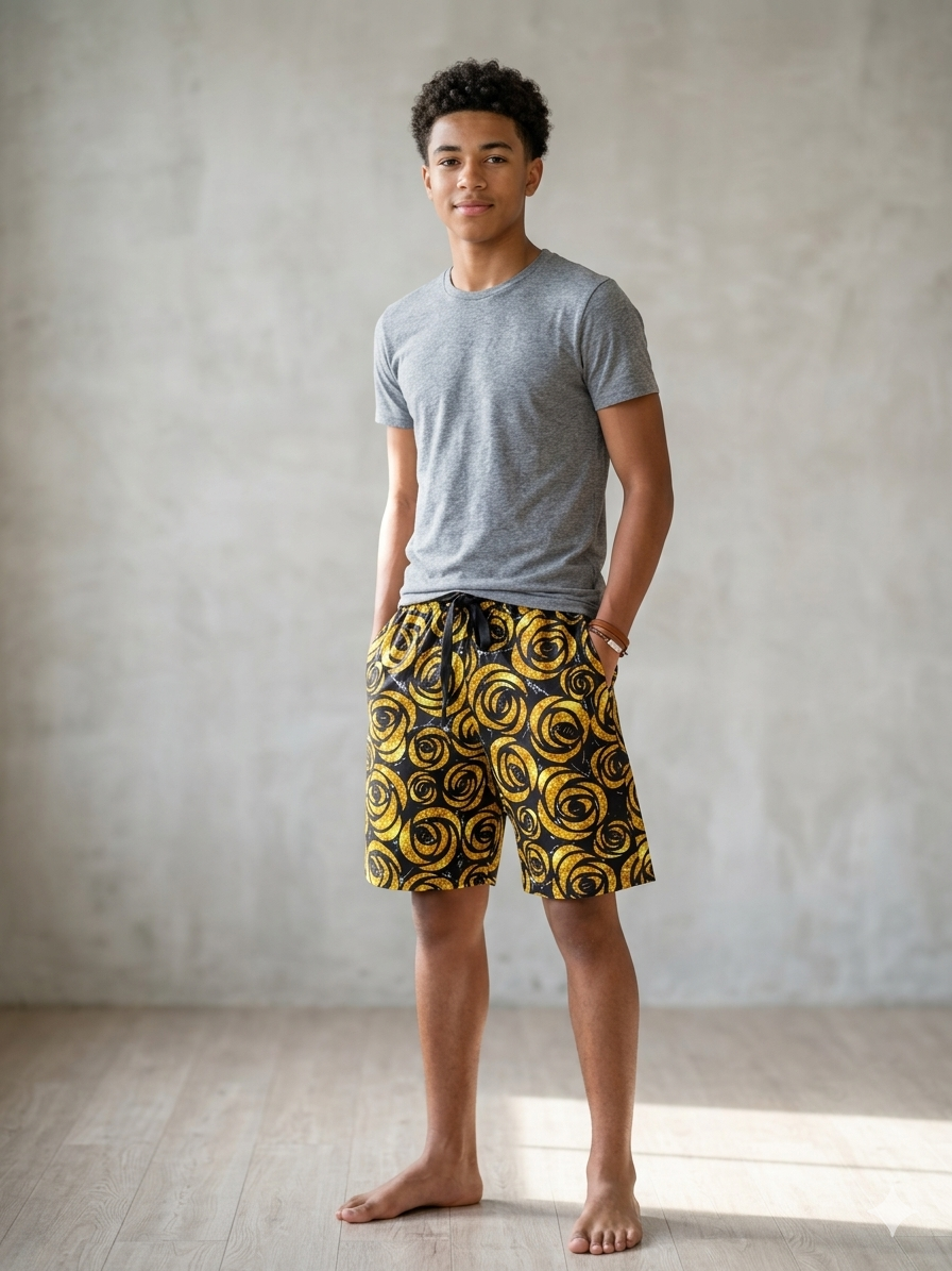 N45O(ANKARA SHORTS)
