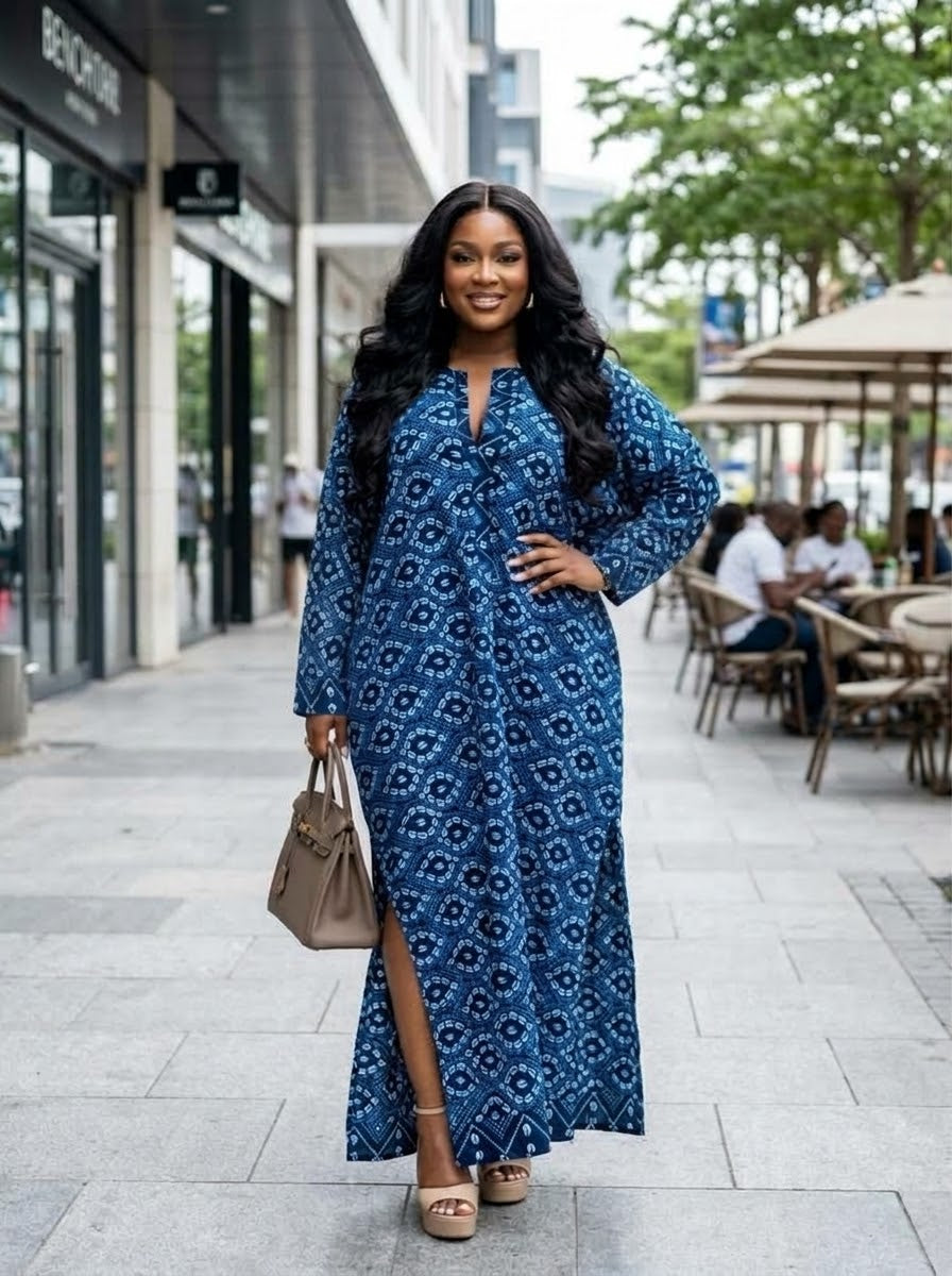 V86W 100% Ankaracotton and dress