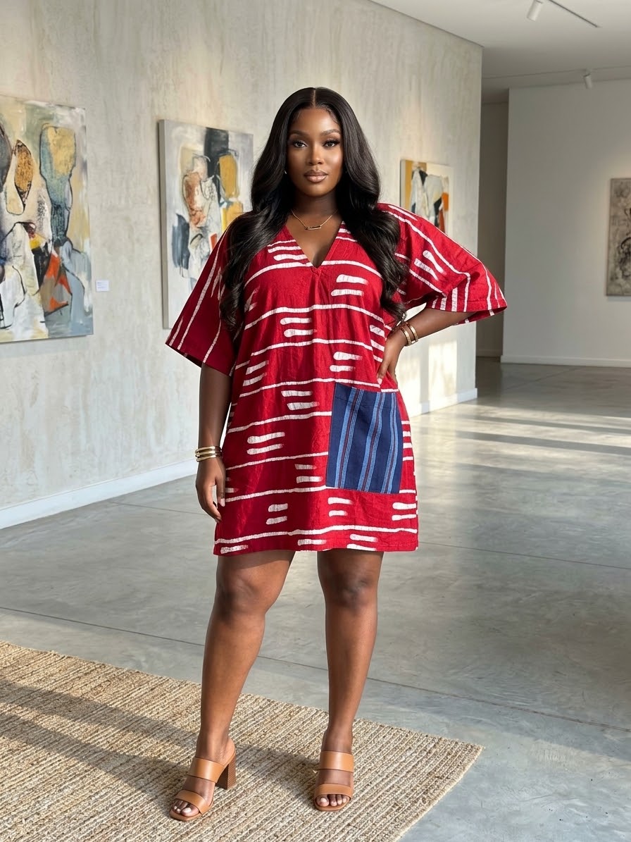 E82F Ankara dress