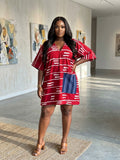 E82F Ankara dress