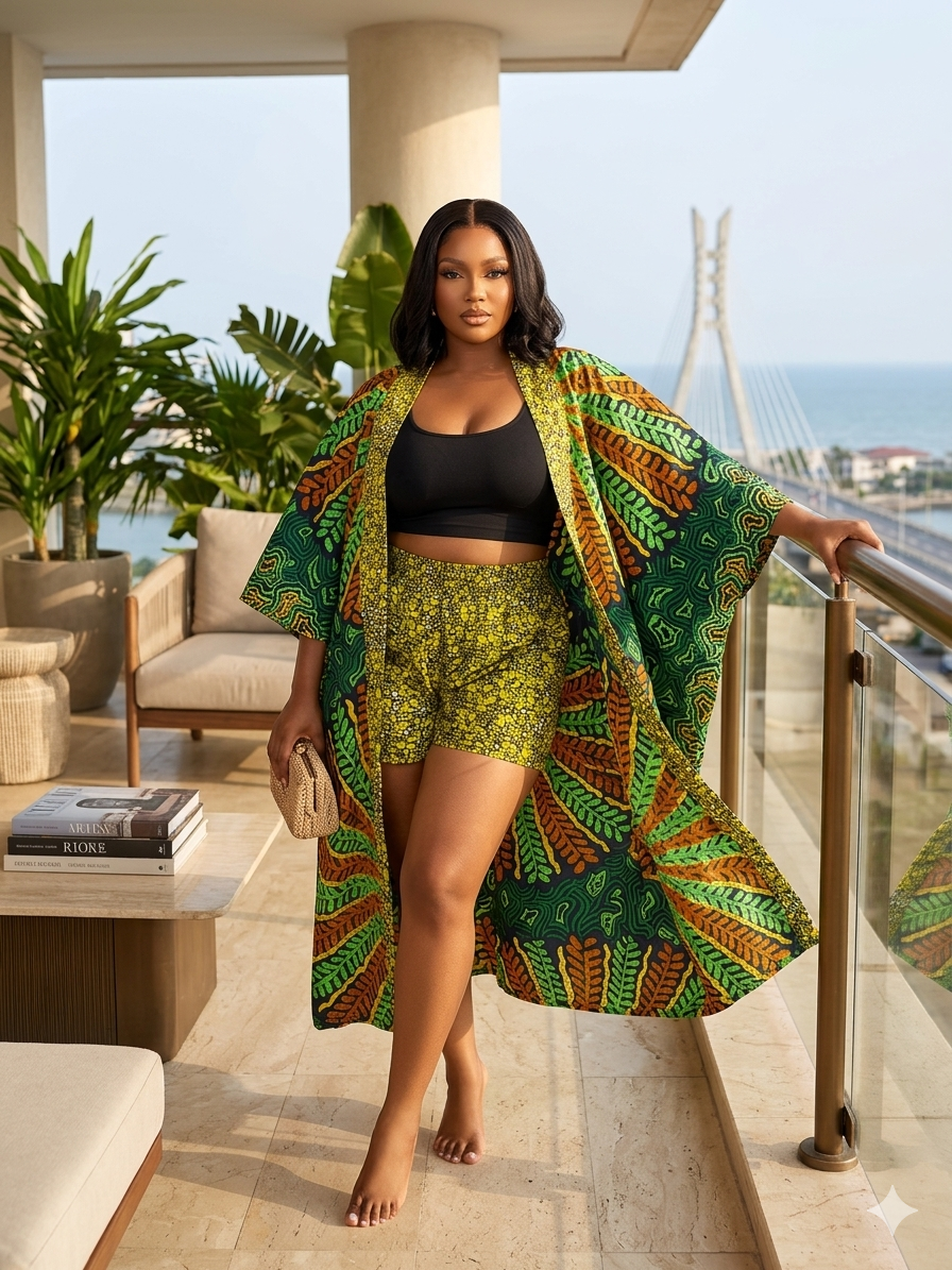 A35B(KIMONO AND SHORT)