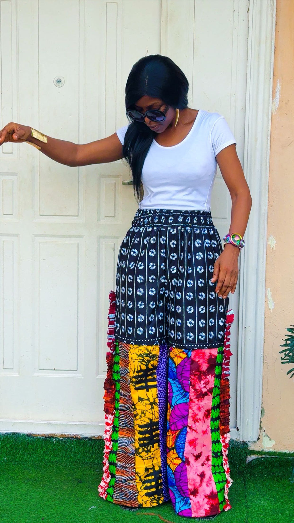 V74W  (Ankara pant)