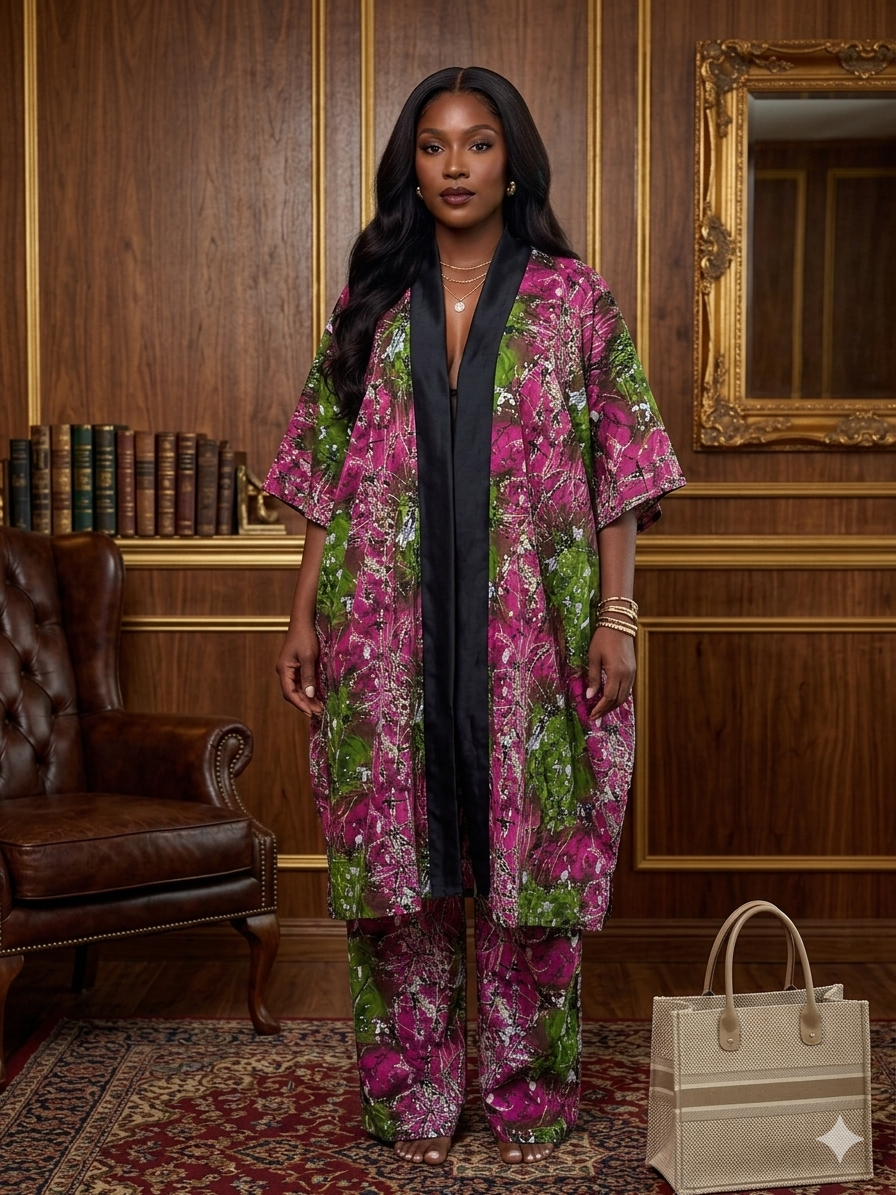 Y24Z(TROUSER AND TOP) (100% ANKARA COTTON)