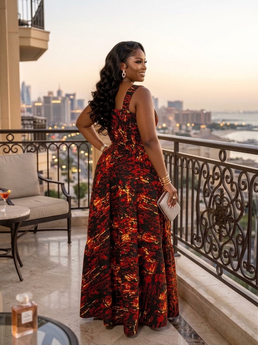L83M Ankara dress