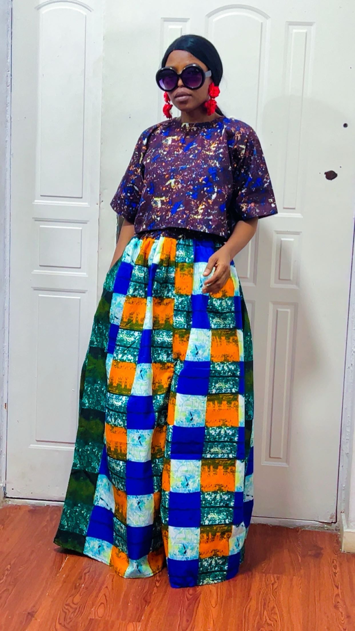 I4J(SKIRT AND TOP)