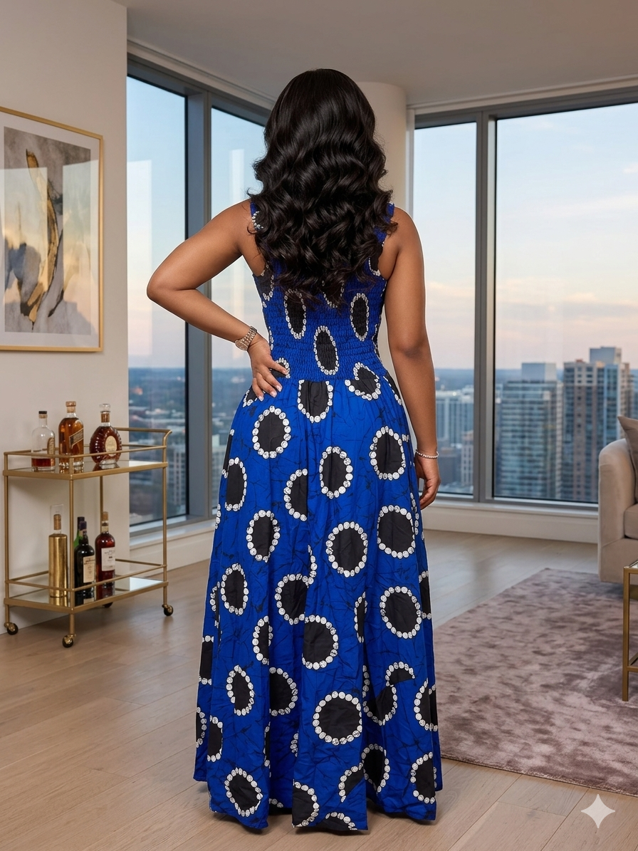 B49C(ANKARA DRESS)