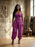 Q73R (Adire Jumpsuit)