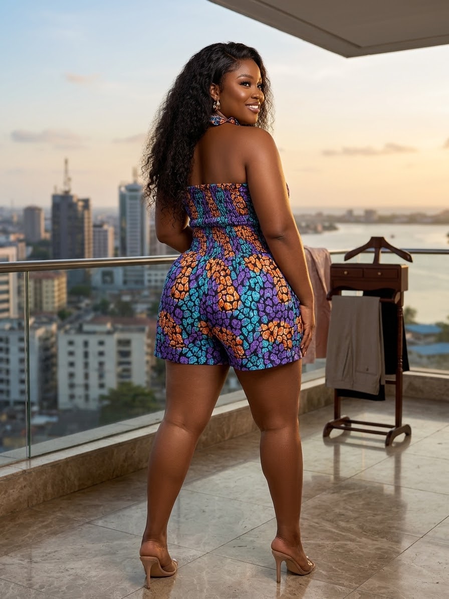 E77F (Ankara jumpsuit)