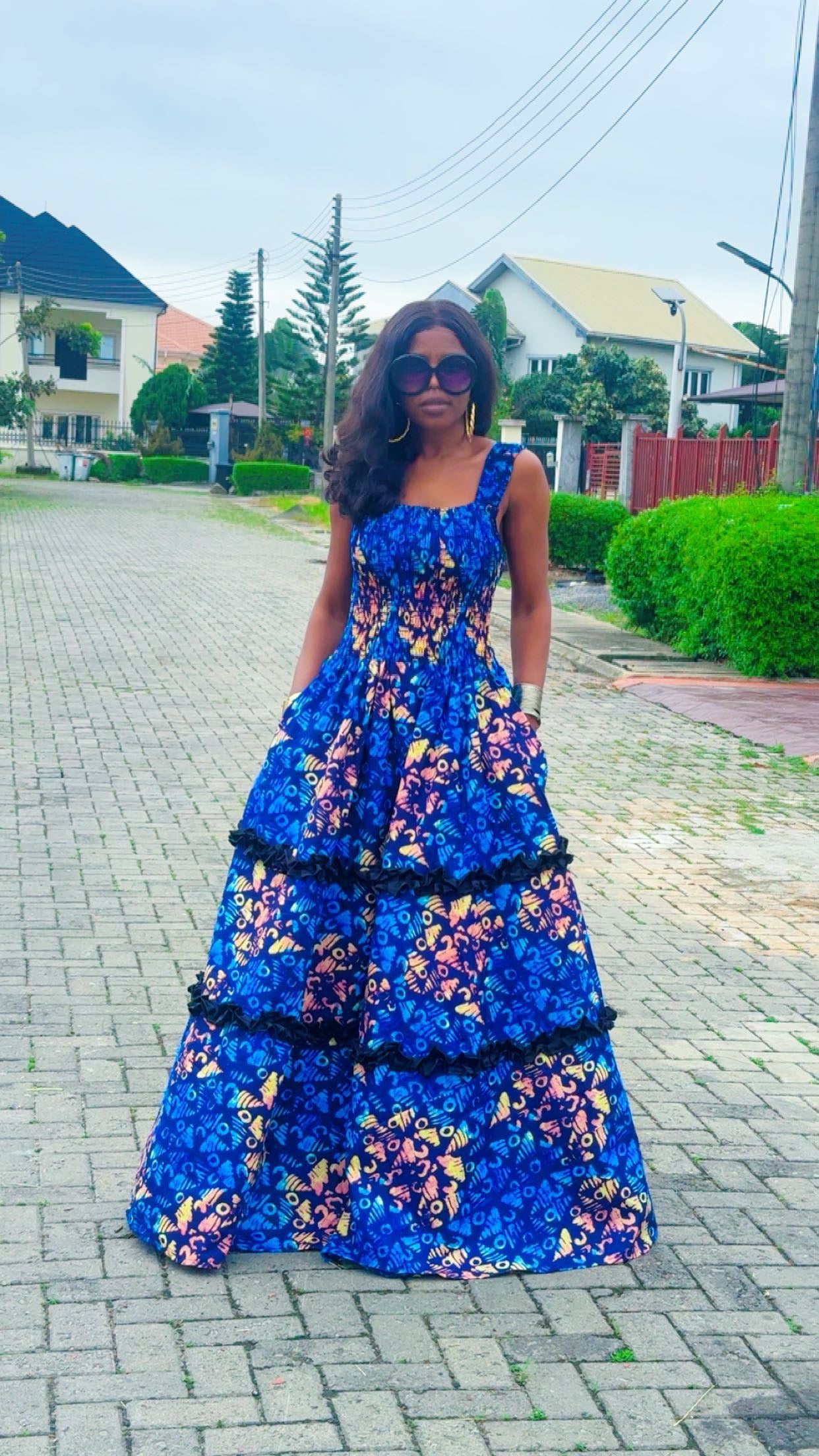 L76M ( Ankara dress )