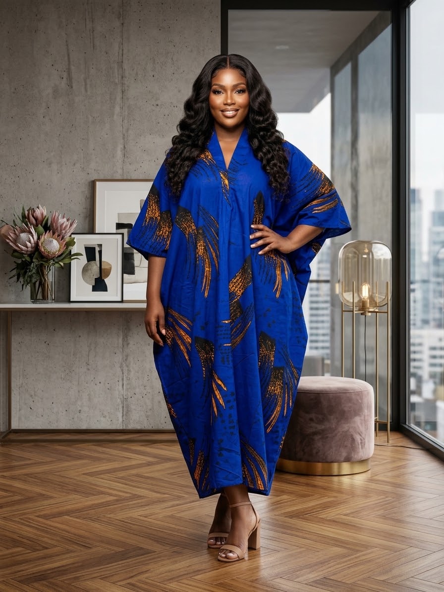 U84V Ankara dress