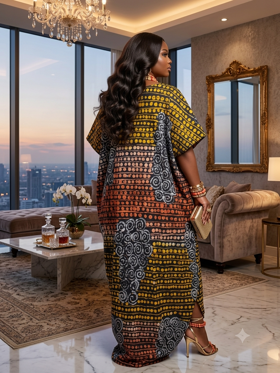 I60J (Big Adire Bubu dress)