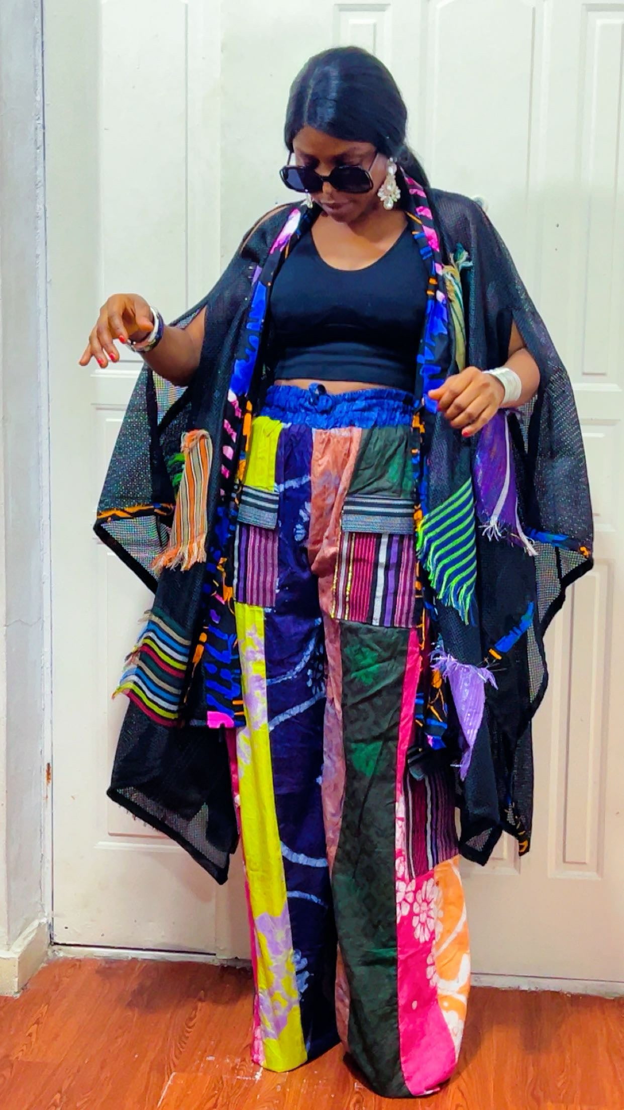 PUU(SET KIMONO AND TROUSER)