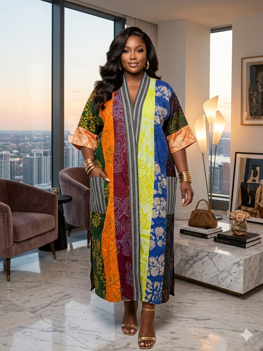 A55B (Ankara Dress)