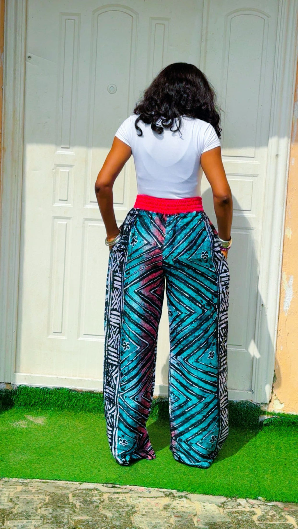 B89C Adire and Asoke pants