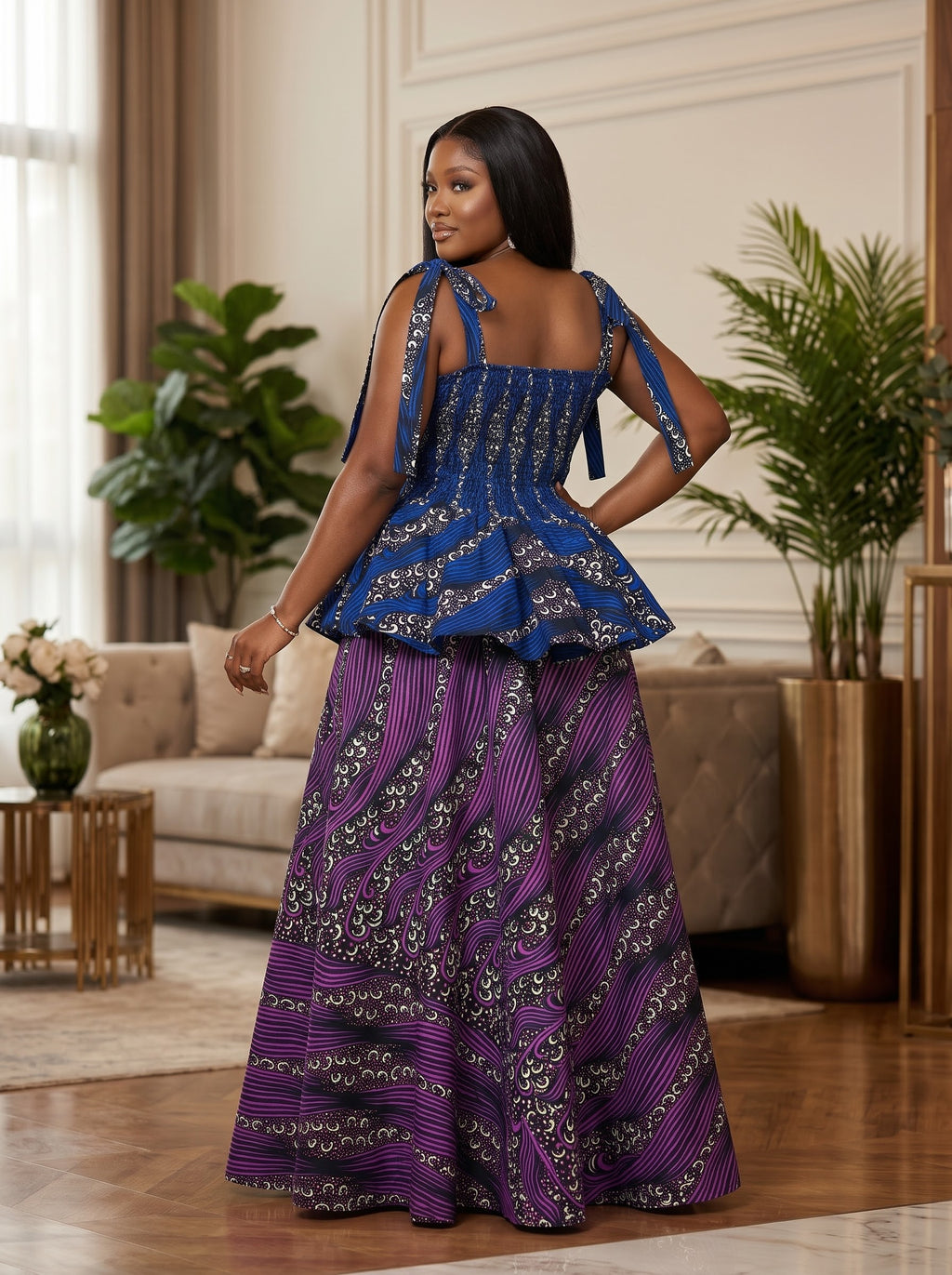 X91Y Ankara dress