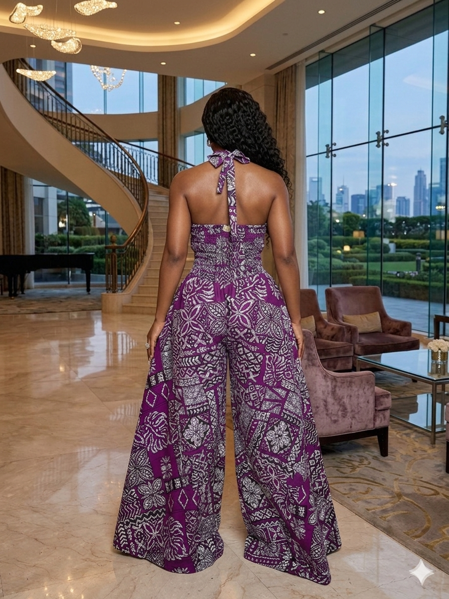 V42W(ANKARA JUMPSUIT)