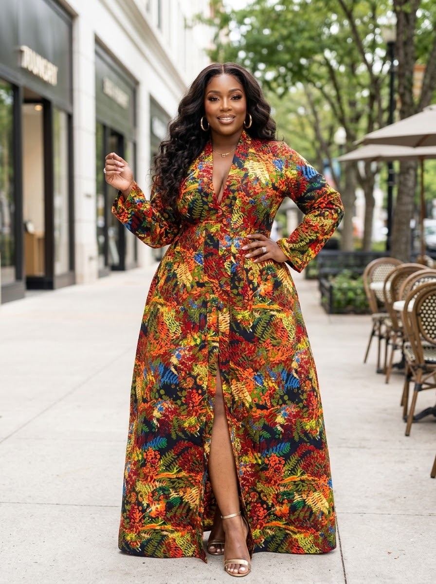 N88O Ankara dress