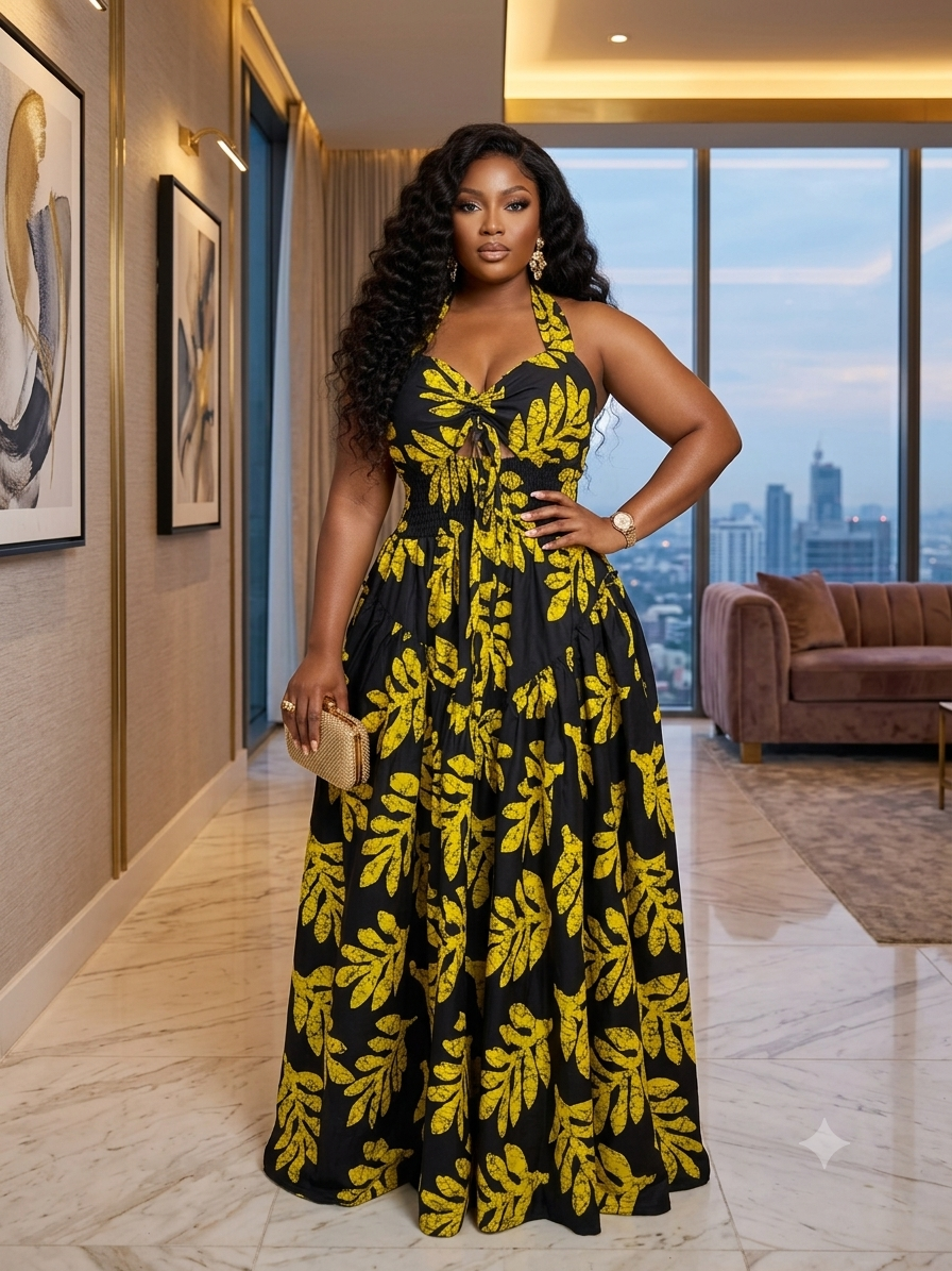 H69I (Ankara dress )