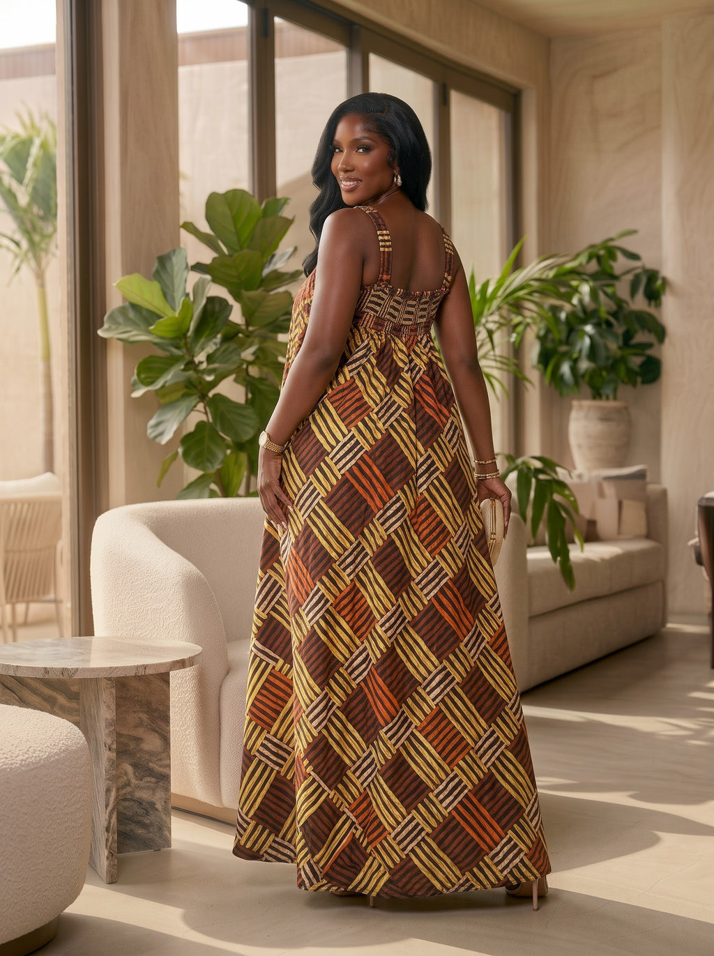 P91Q Ankara dress