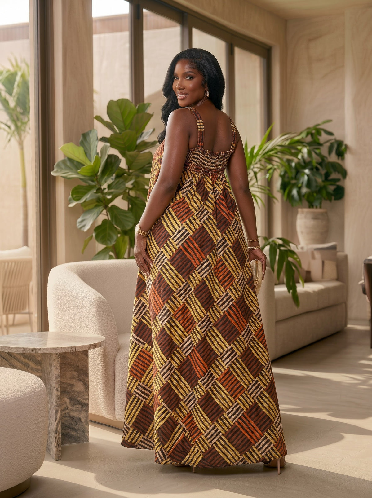 P91Q Ankara dress
