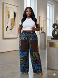 I40J(BIG ADIRE TROUSER AND TOP)