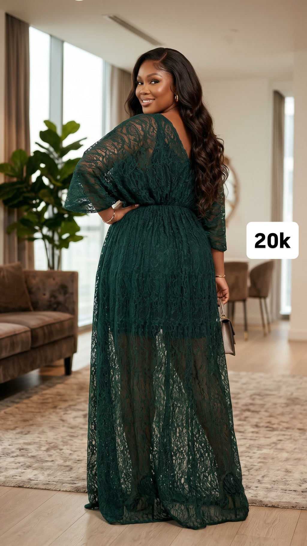 Q92R Santini lacedress it comes with inner