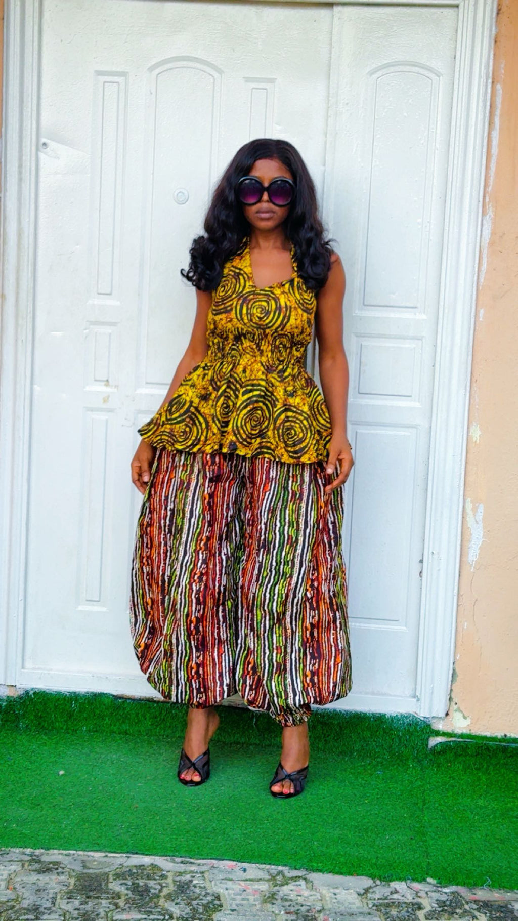 L56M (trouser and top )
