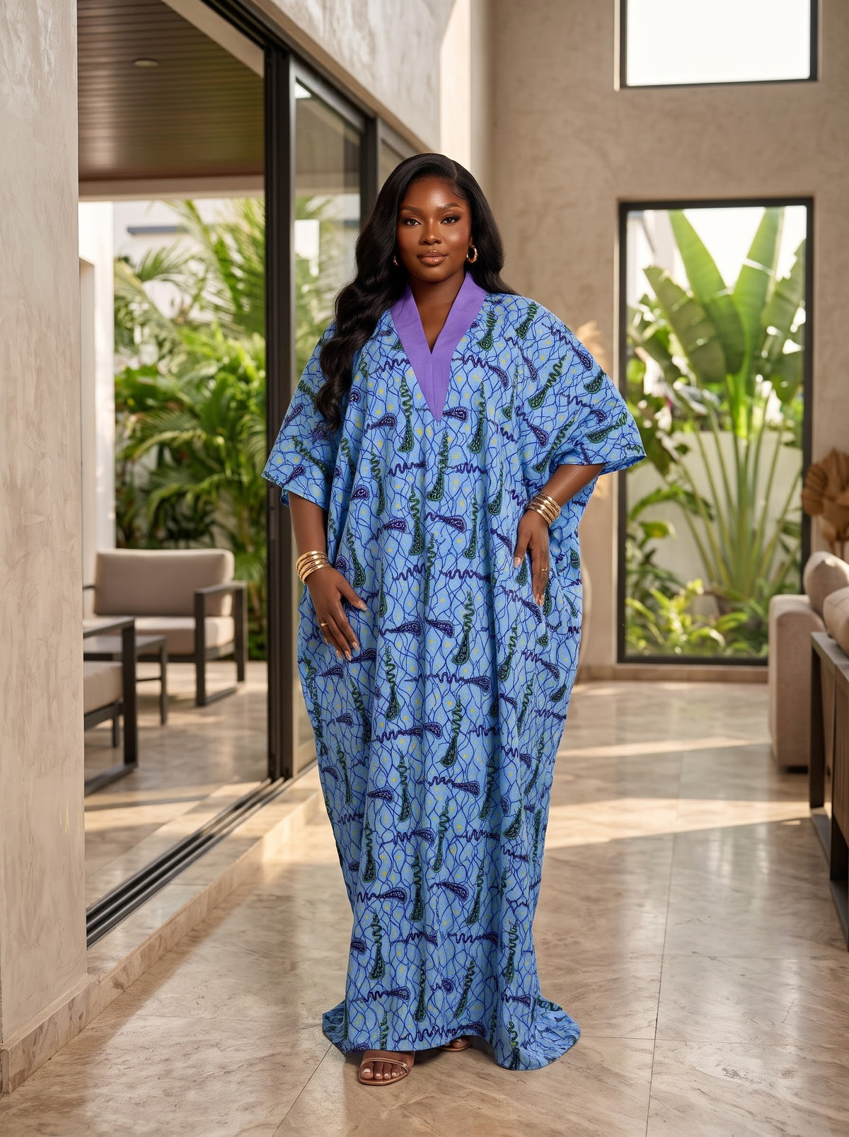 Y92Z 100% cotton Ankara and Asoke bubu