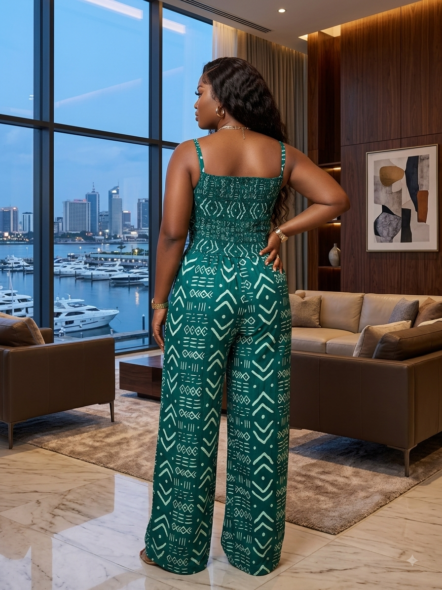L71M (Ankara jumpsuit )