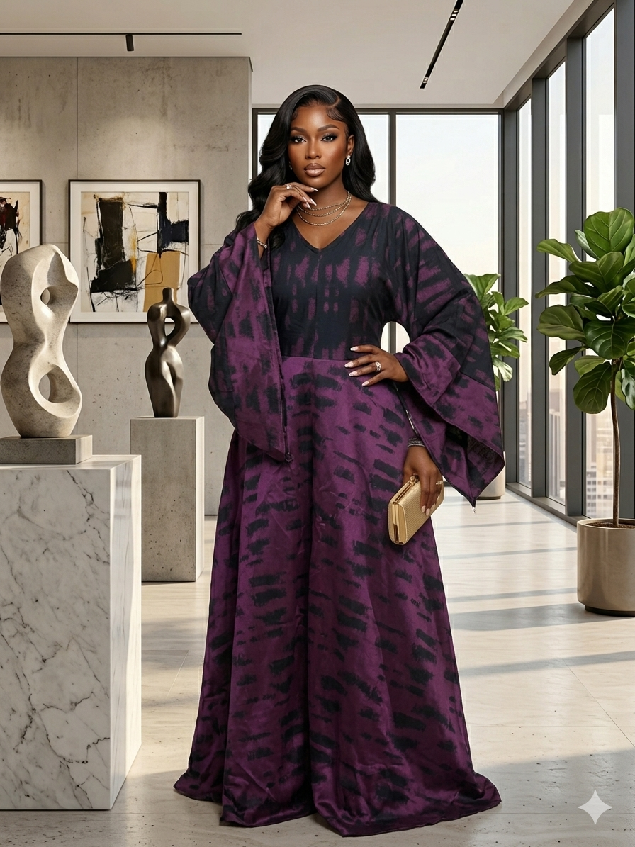 H26I(DAMAX PALAZZO JUMPSUIT)