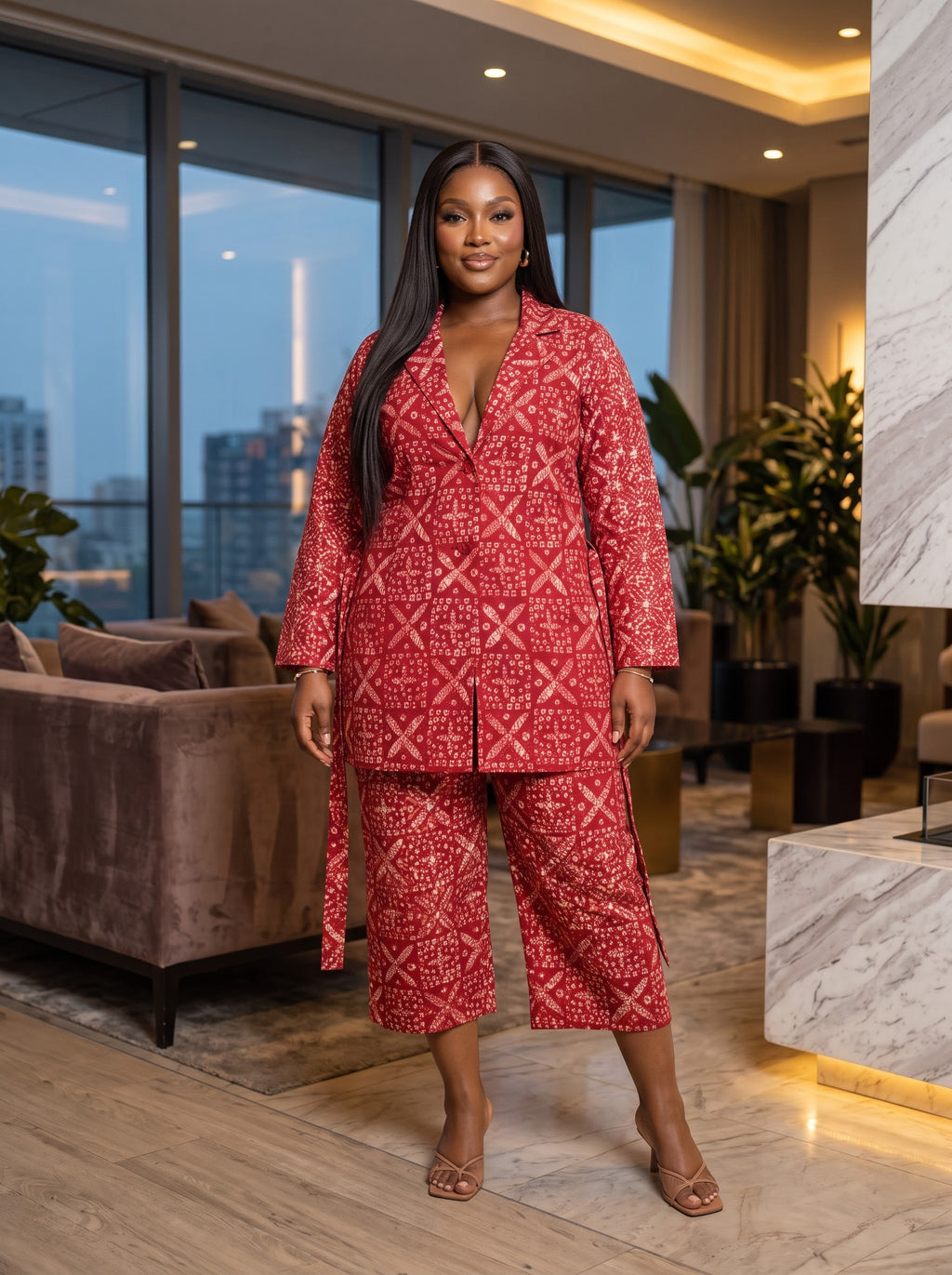 C90D 100% cotton Ankara set