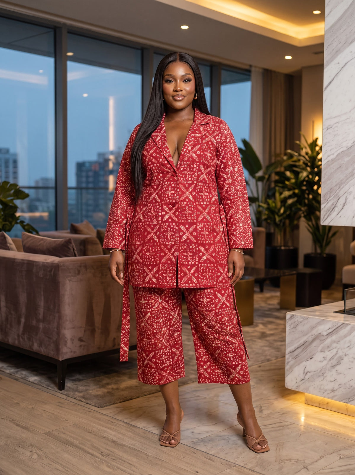 C90D 100% cotton Ankara set