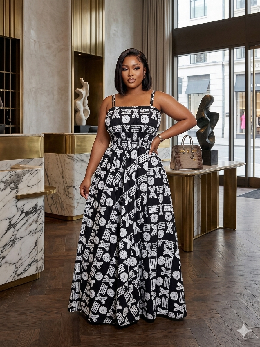 B37C(ANKARA DRESS)