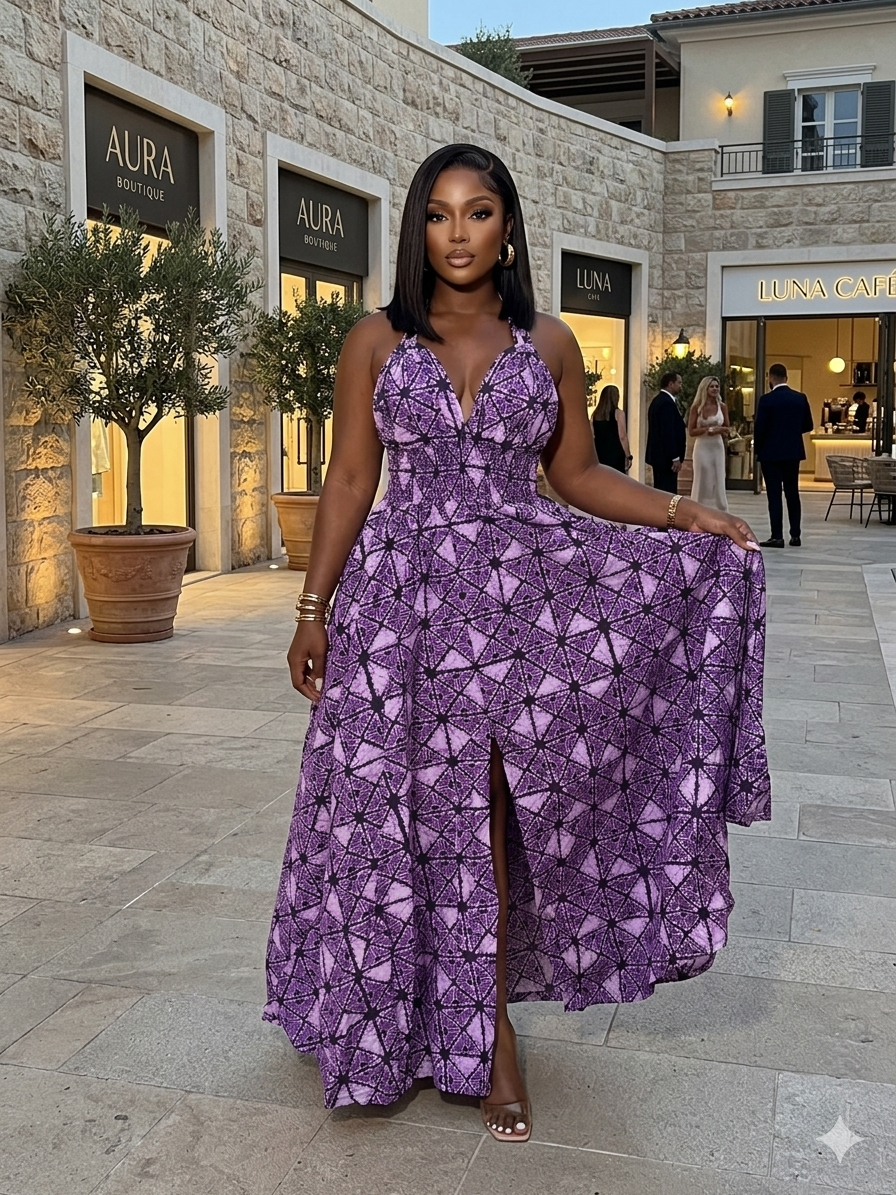 W35Y(ANKARA DRESS)