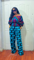 E48F(TWO PIECE TROUSER AND TOP)