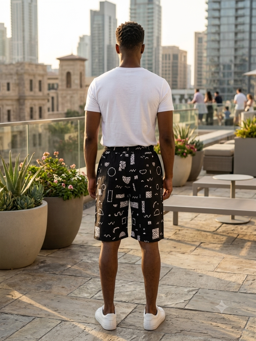 E69F (100%Ankara Short)