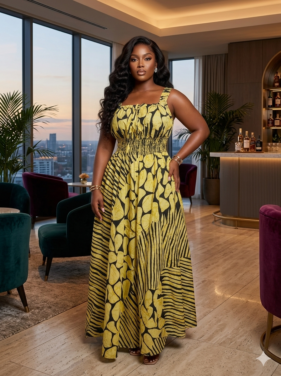 B54C (Ankara Dress)