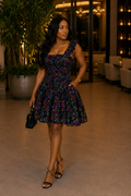 M53N (ANKARA SHORT DRESS)