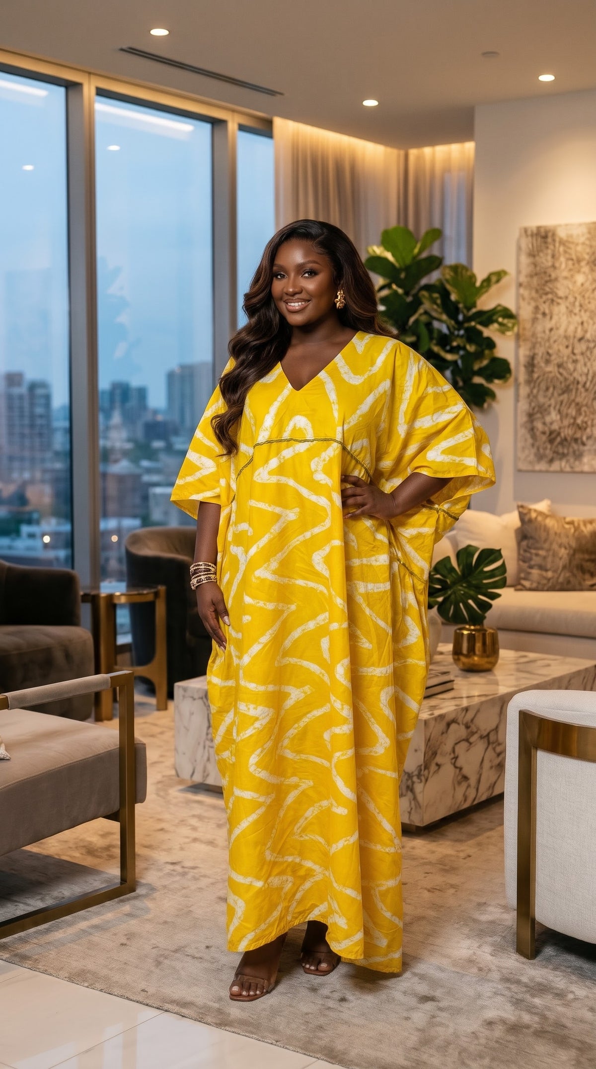 W91X Ankara dress