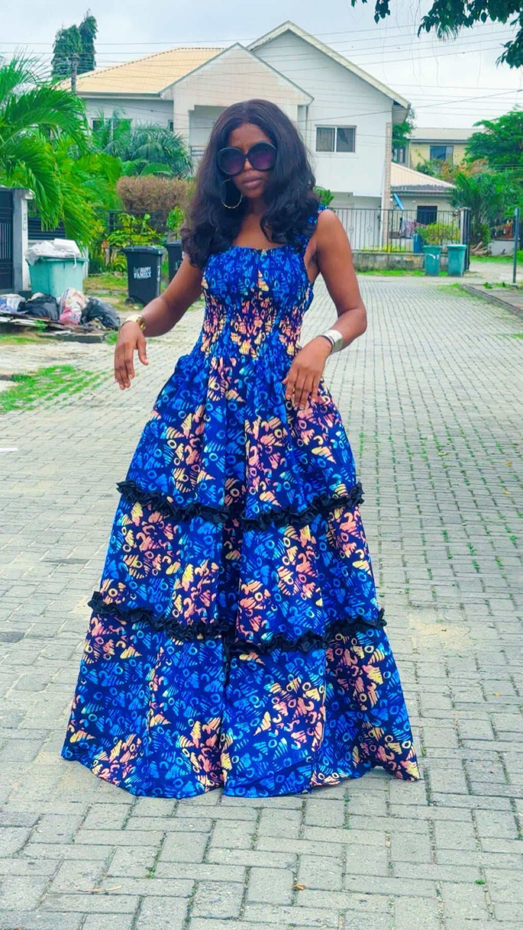 L76M ( Ankara dress )