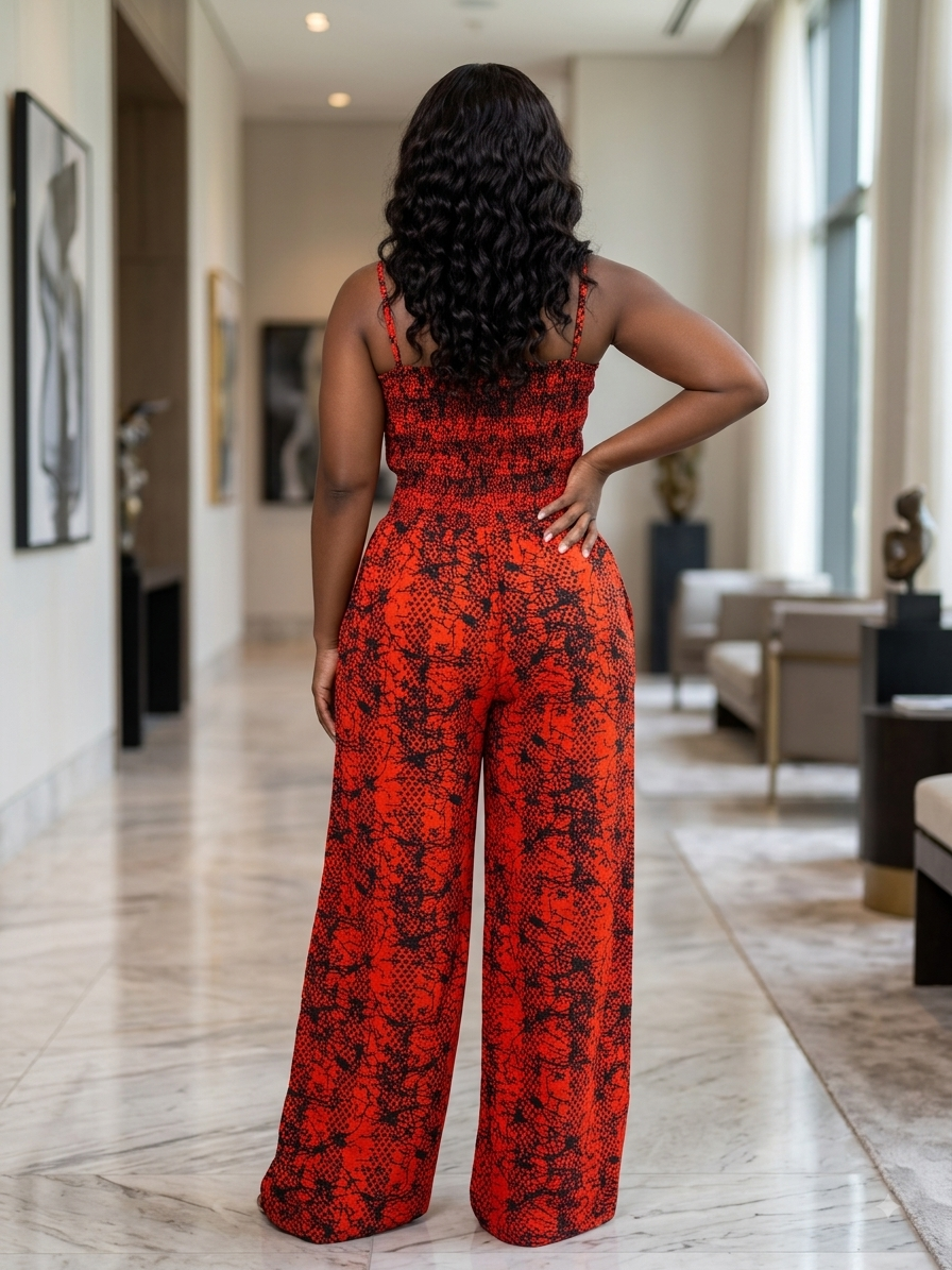 K71L (Ankara jumpsuit )