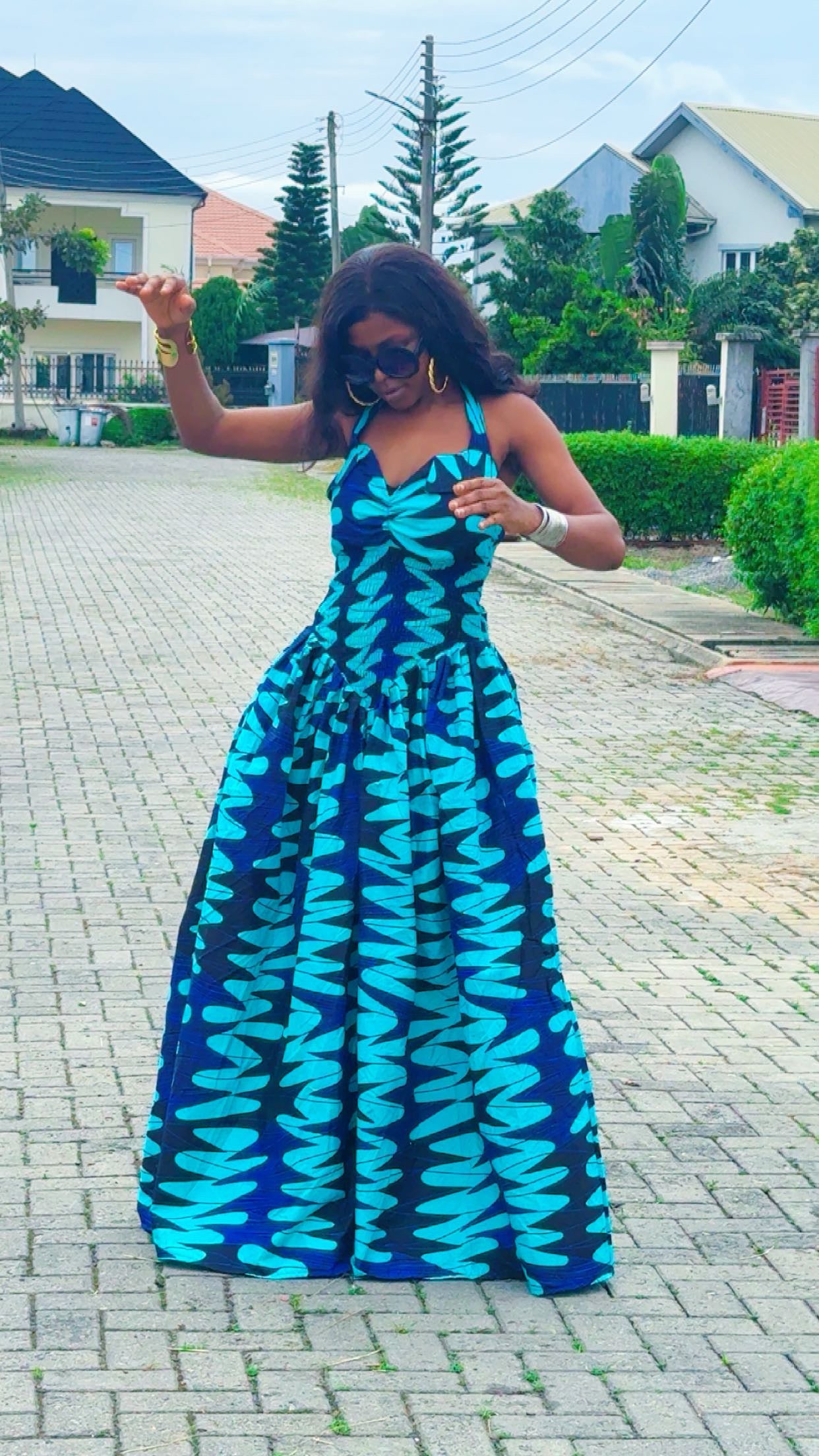 K76L ( Ankara dress )