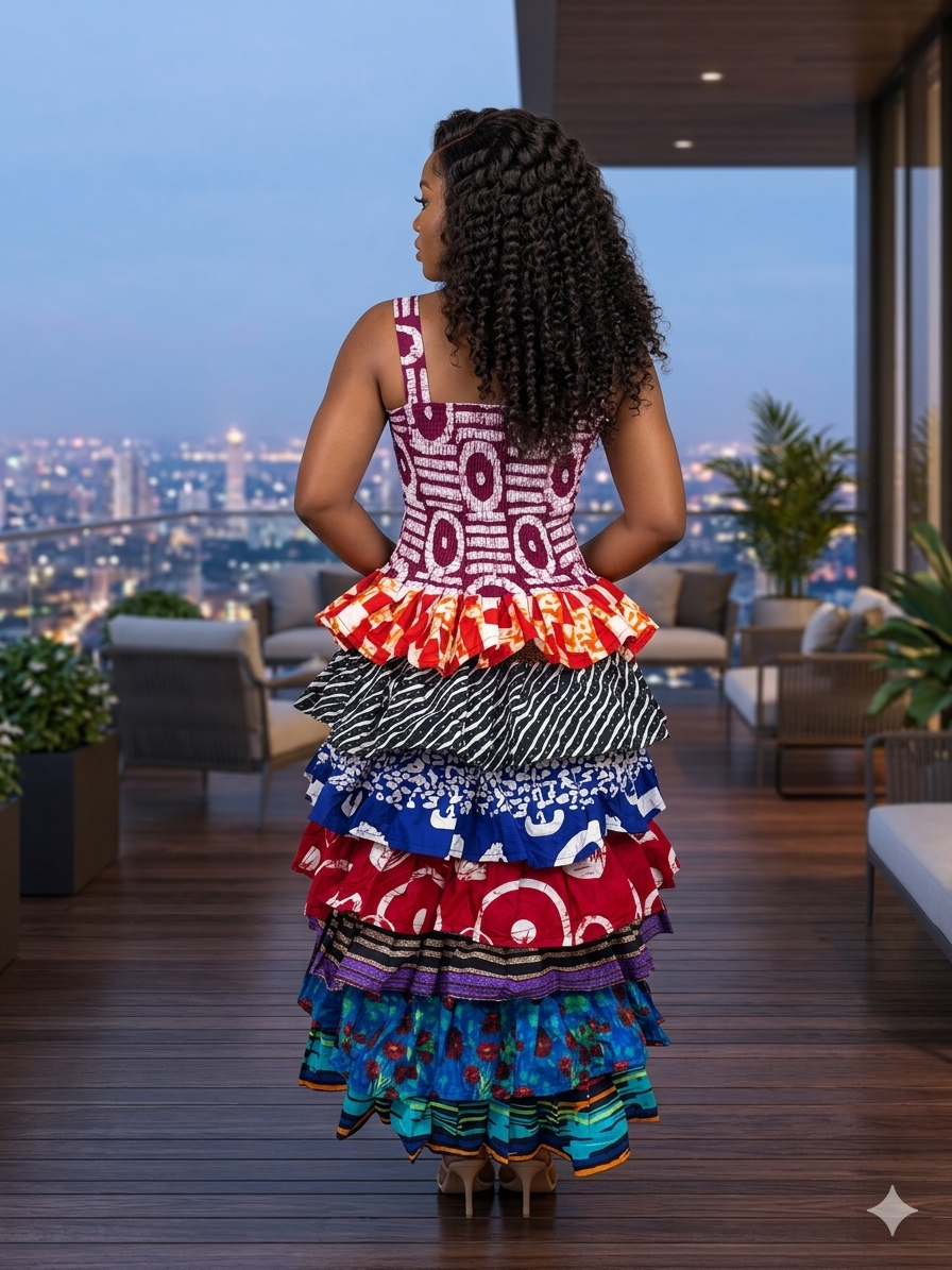 U56V (Ankara dress)
